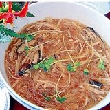 中華風きのこスープ
